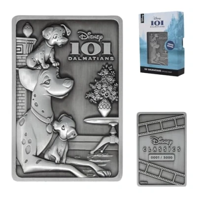 Afbeelding van FaNaTtik 101 Dalmatians Ingot Limited Edition Verzamelobject Zilverkleurig
