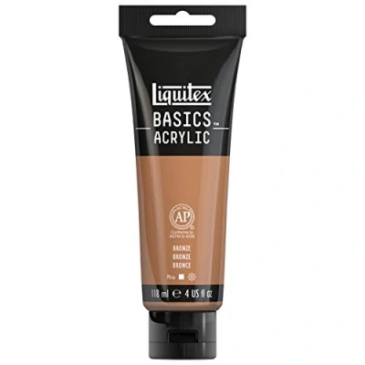 Afbeelding van Liquitex Basics Acryl, 1046229, Acrylkleur, Brons, 118 ml