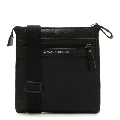 Afbeelding van Armani Exchange Heren Crossbody Tas van Polyester Zwart