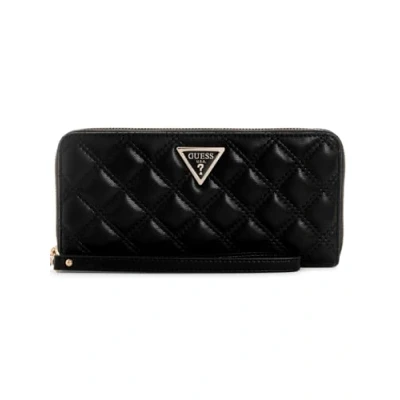 Afbeelding van Guess Giully Large Dames Portemonnee Zwart One Size