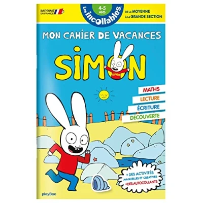 Afbeelding van Cahier de vacances simon la ms a gs