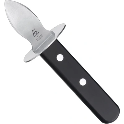 Afbeelding van Triangle Professioneel Oestermes Breed Handvat RVS Vaatwasserbestendig 17 cm