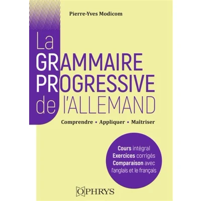 Image de La grammaire progressive de l&#039;allemand