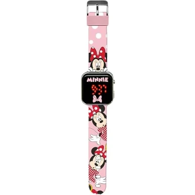 Afbeelding van Disney Jewelry Minnie Digitaal horloge voor kinderen, Maat: One Size, Pink