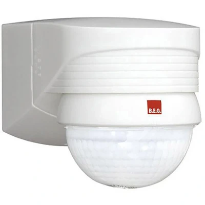 Afbeelding van B.E.G. Brück 91008 PIR bewegingsmelder Wand, Opbouw (op muur) 280 Wit IP44
