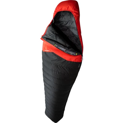Afbeelding van Mammut Nordic Down 3 Season Slaapzak 195cm, zwart/rood Uitvoering