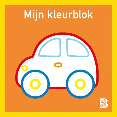 Afbeelding van Uitgeverij ballon mijn kleurblok auto