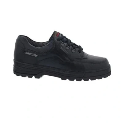 Afbeelding van Heren Veterschoenen Mephisto Barracuda Mephitex Black Zwart Maat 7