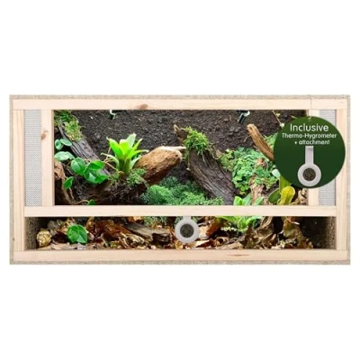 Afbeelding van REPITERRA® Terrarium 80x50x50cm hout met ventilatie aan de voorkant