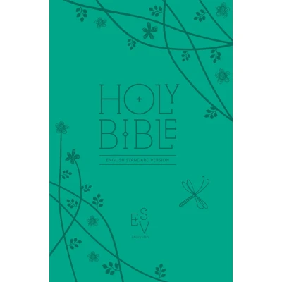 Afbeelding van Holy Bible English Standard Version (ESV) Anglicised Teal Compact Edition with Zip