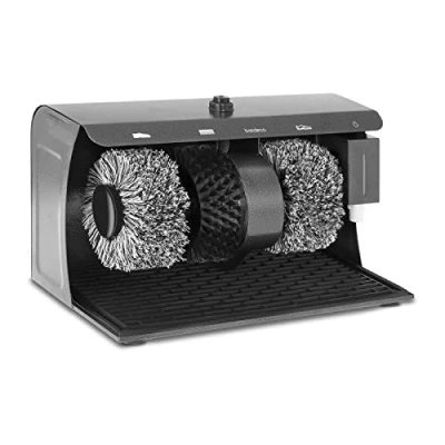 Afbeelding van bredeco Schoenpoetsmachine 3 borstels