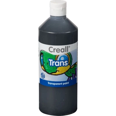 Afbeelding van Raamverf Creall Trans zwart 500ml