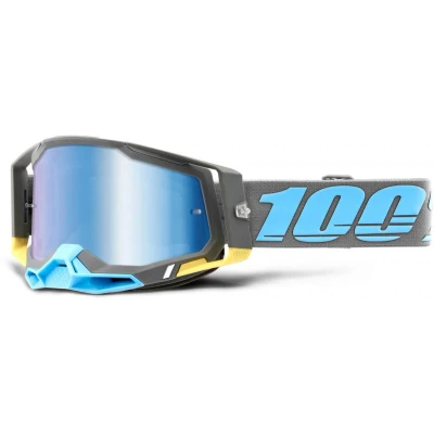 Afbeelding van 100% Racecraft 2 Trinidad Crossbril (Lens: Spiegel Blauw)