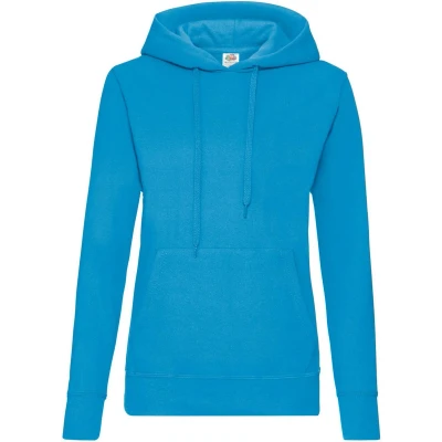 Afbeelding van Fruit of the Loom Dammes Kleding Sweatshirts en Hoodies Blauw 2XL