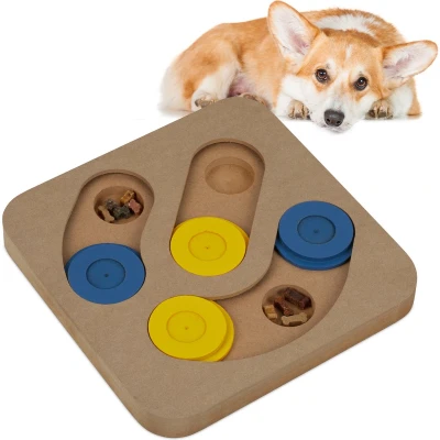 Afbeelding van Relaxdays denkspel hond hondenpuzzel speelgoed intelligentie grote en kleine