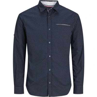 Afbeelding van Jack &amp; Jones Premium Jeremy Detail Overhemd, Heren, Maat: Medium, Sky captain