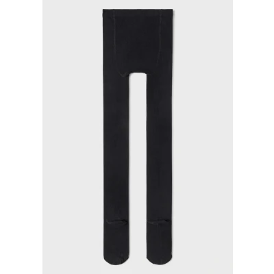 Afbeelding van Name it Nknpantyhose Solid Unisex 2 PACK Panty voor kinderen, Maat: 86/92, Black