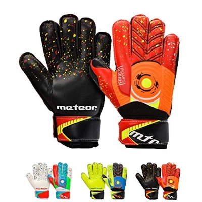 Afbeelding van Meteor Defence 9 Keepershandschoenen zwart, maat