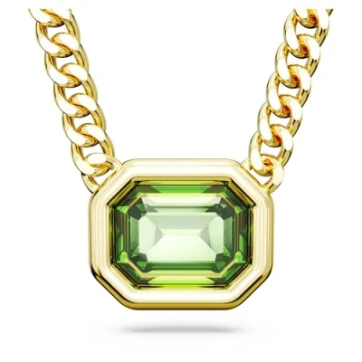 Afbeelding van Swarovski Millenia Pendant Ketting, Dames, Maat: One Size, Green