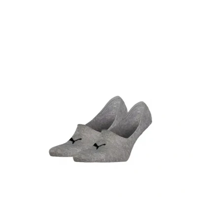 Afbeelding van 2 paar Puma sokken Footie Invisible maat. 35 46 unisex