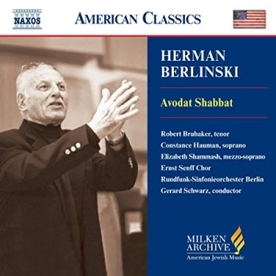 Afbeelding van Rundfunk Sinfonieorchester Berlin, Gerard Schwarz Berlinski: Avodat Shabbat (CD)