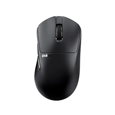 Afbeelding van Pulsar Gaming Gears X3 Draadloze gamingmuis, ultralicht (55 g), ergonomische hybride, optische schakelaar, 32.000 dpi, 750 IPS, XS 1 sensor, 8K compatibel (maat M, zwart)