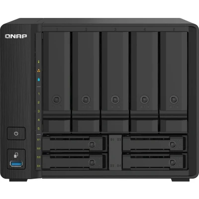 Afbeelding van QNAP TS 932PX Alpine AL 324 Ethernet LAN Tower Zwart NAS