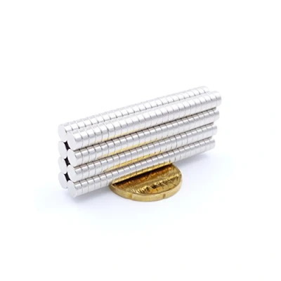 Afbeelding van Brudazon 20 mini magneten 5 x 2 mm N52 sterkste niveau ultrasterke neodymium powermagneet voor modelbouw, foto, whiteboard, handwerk extra sterke schijf