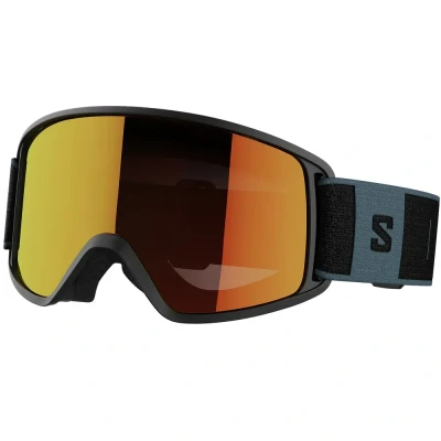 Afbeelding van Salomon Force Skibril Black Univ Mid Red Zwart Skibrillen