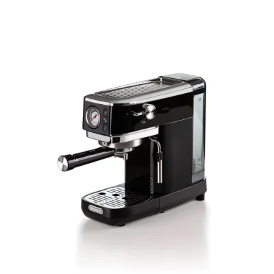 Image de Machine Expresso Inox Manomètre Noir Moderna Ariete