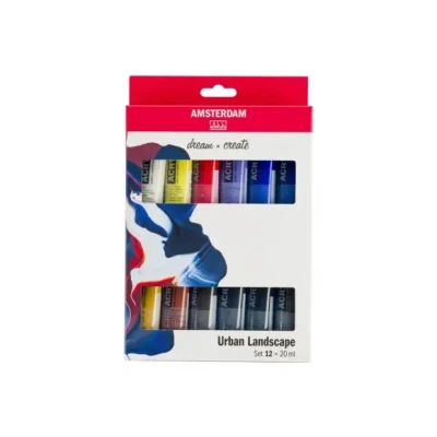 Afbeelding van Amsterdam Standard Series acrylverf urban landschap set 12 x 20 ml