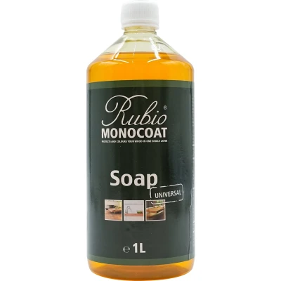 Afbeelding van Rubio Monocoat Universal Soap Onderhoudszeep voor Geoliede Houtoppervlakken Binnenshuis 1 l