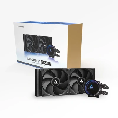 Afbeelding van Chieftec IJSBERG 240 DONKER, CPU waterkoelers, Zwart