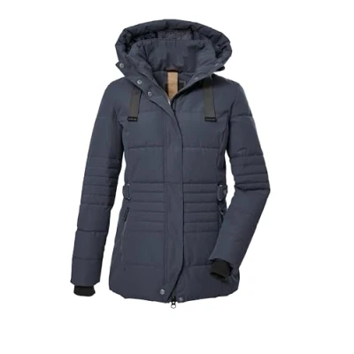 Afbeelding van G.I.G.A. DX 39930 000 GW 25 WMN QLTD JCKT gewatteerde damesjas met afneembare capuchon en functioneel donsjack in donslook, donkerblauw, maat 46