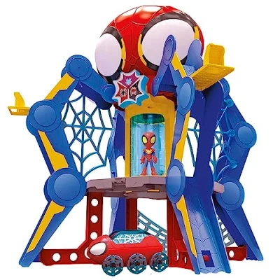 Afbeelding van Marvel Spidey and His Amazing Friends Web Spinners Webquarters Speelset