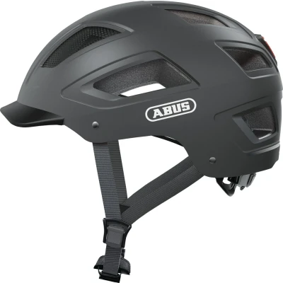 Afbeelding van Abus Hyban 2.0 Fietshelm Robuuste schaal met LED achterlicht Titan