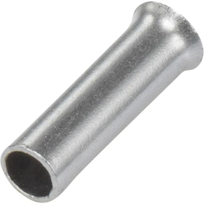 Afbeelding van TRU COMPONENTS 1091268 Adereindhulzen 6 mm² Ongeïsoleerd Metaal 100 stuk(s)