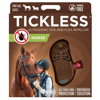 Afbeelding van Tickless Anti vlooi &amp; teek Beige Paard 6 12maand