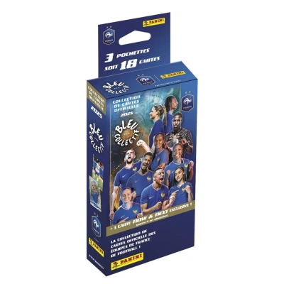 Image de carte à collectionner Panini French Football Federation 2025 TC Blister 3 pochettes + 1 édition limitée