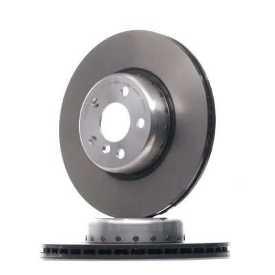 Afbeelding van BREMBO 09.D904.13 remschijf 330 24 5 interne ventilatie, tweedelige Gecoat High carbon Met schroeven BMW: Saloon, Touring, 3 Saloon