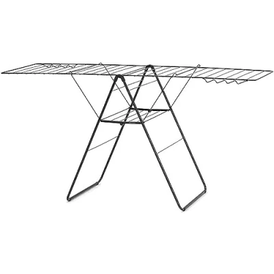 Afbeelding van Brabantia Hangon Droogrek 25 Meter Zwart