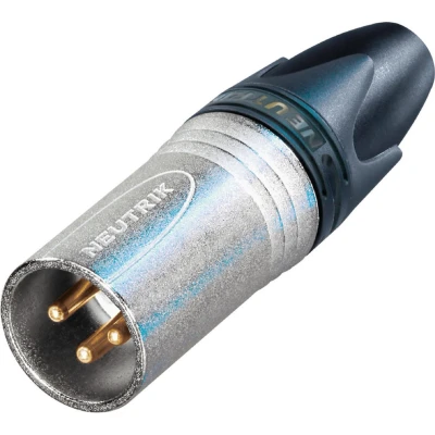 Afbeelding van Neutrik NC3MXX EMC XLR connector Stekker, recht Aantal polen: 3 Zilver 1 stuk(s)