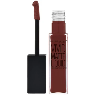 Afbeelding van Maybelline Color Sensational Vivid Matte Liquid Lipgloss 37 Coffee Buzz