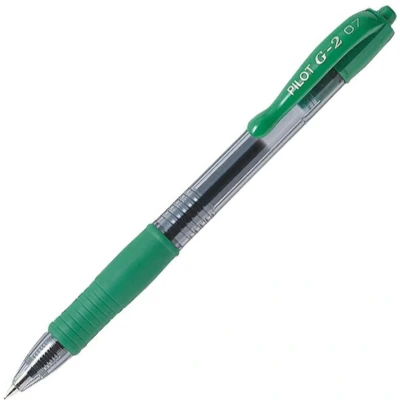 Afbeelding van Pilot Roller Intrekbare Gelpen G 2 Groen Gelroller