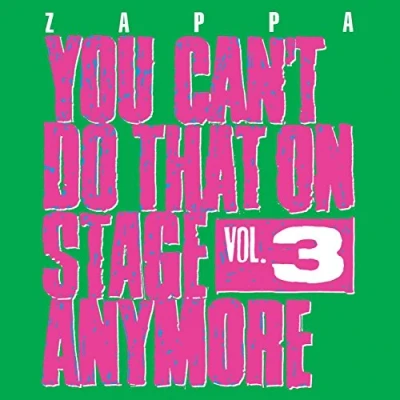 Afbeelding van Frank Zappa You Can&#039;t Do That On Stage Anymore, Volume 3 (2 CD)