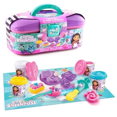 Image de Jeu créatif Gabby et la Maison Magique Mallette de pâte à modeler