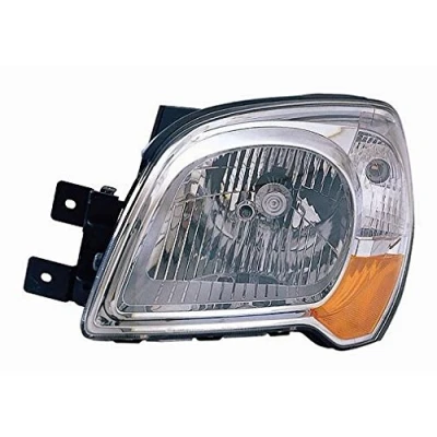 Afbeelding van PRASCO KI0234803 Koplampen rechts H4 geel Zonder afregelmotor voor LWR