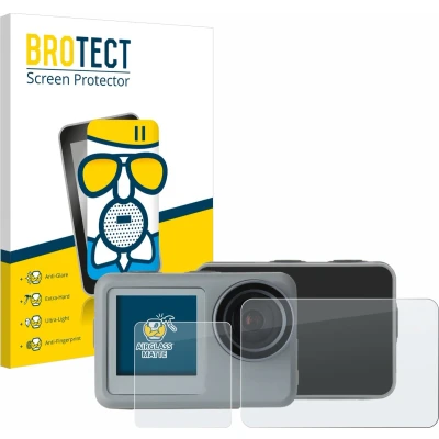 Afbeelding van BROTECT Screenprotector voor Rollei Actioncam 9s Plus Folie Beschermfolie Beschermglas matte