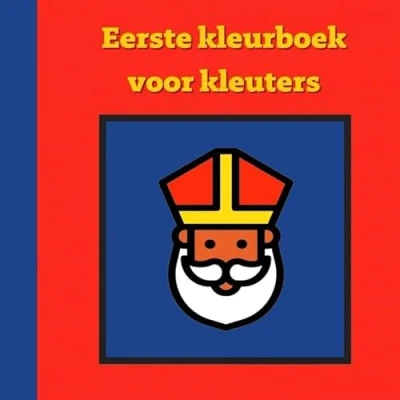 Afbeelding van Eerste kleurboek voor kleuters :: Sinterklaas