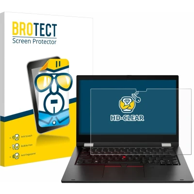 Afbeelding van BROTECT Screenprotector voor Lenovo ThinkPad L13 Yoga Folie Beschermfolie transparant